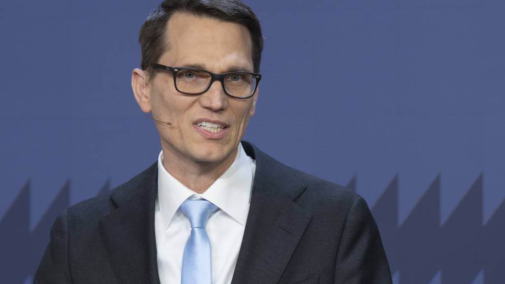 SNB-Präsident Martin Schlegel, hier bei einem Anlass Anfang April, sieht die Schweizer Wirtschaft mit mehr Unsicherheiten. (Archivbild)