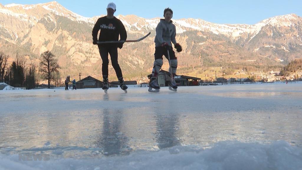 Einzigartige Leidenschaft: Einmalige Natureisbahn in Brienz