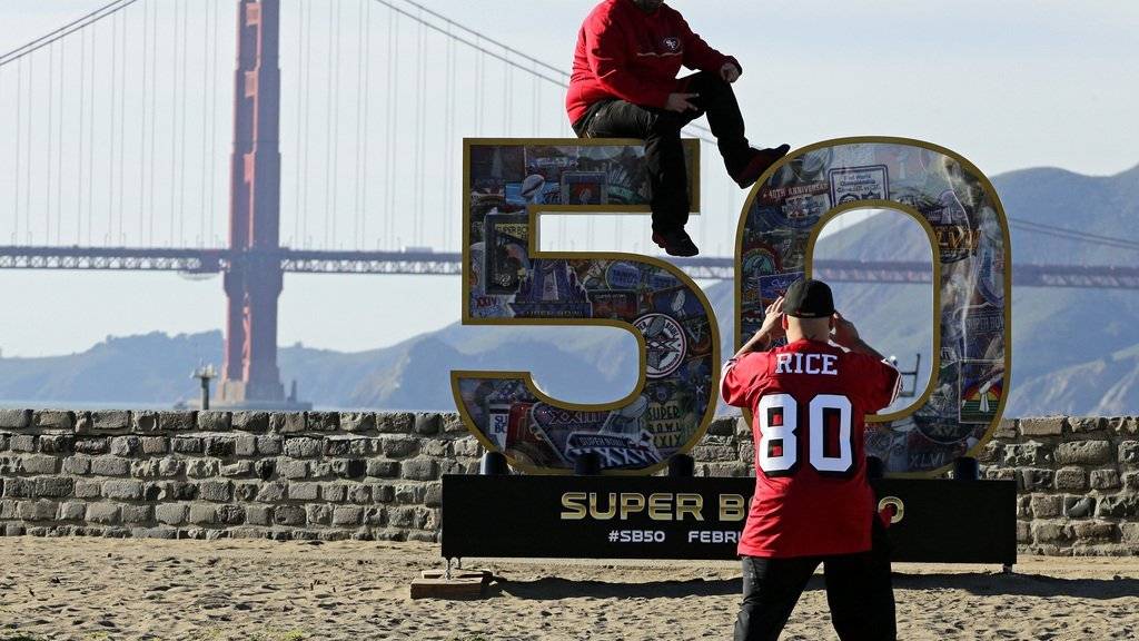 In San Francisco ist man bereit für den 50. Super Bowl.