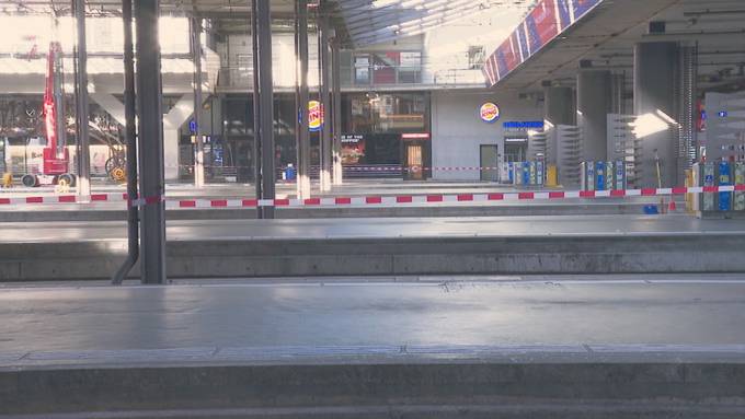 Einbau neuer Weichen legt Bahnhof Luzern lahm