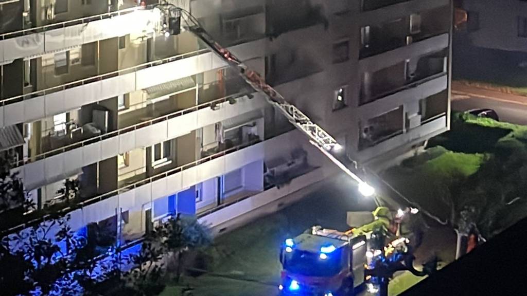 Feuer in Schwamendingen richtet grossen Schaden an