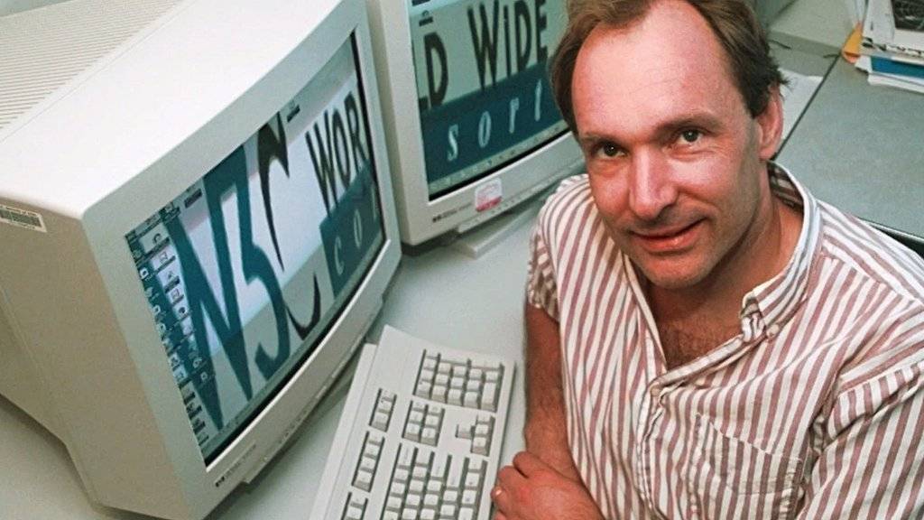 1989 legte Tim Berners-Lee am CERN die technische Grundlage für das World Wide Web. Als Hauptnutzer sah er die Forschergemeinde, doch nutzt mittlerweile fast jeder zweite Mensch auf der Welt das Internet . (Archiv)