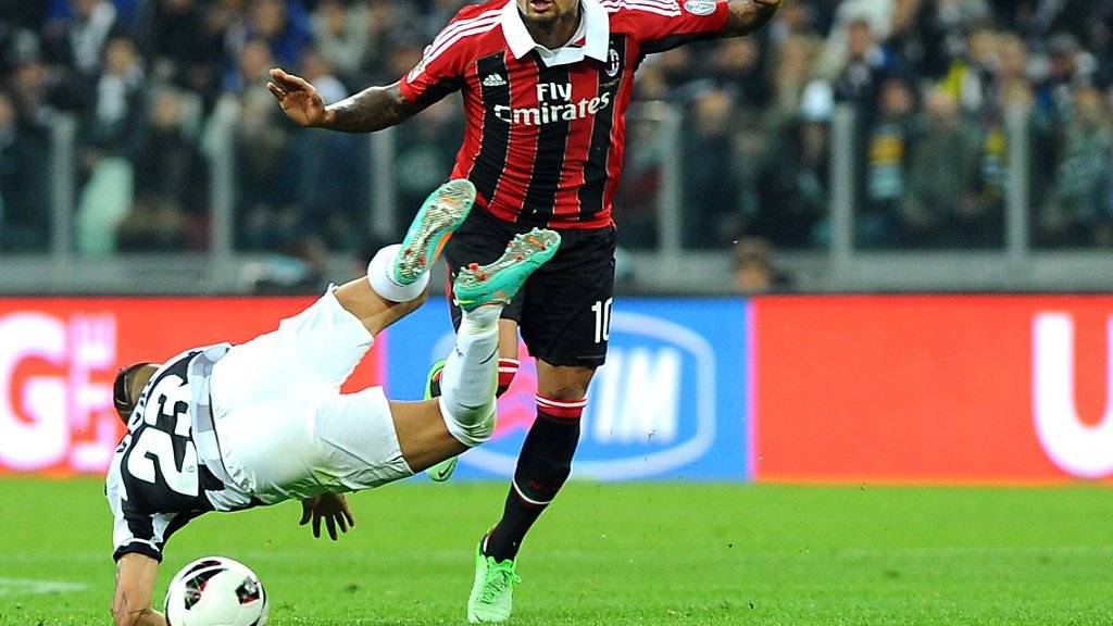 Wohl schon bald wieder aktuell: Kevin-Prince Boateng steht kurz vor der offiziellen Rückkehr zu seinem ehemaligen Verein AC Milan
