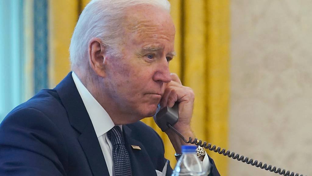 ARCHIV - Joe Biden hat offenbar einen beleidigenden Anruf bekommen (Symbolbild). Foto: Susan Walsh/AP/dpa