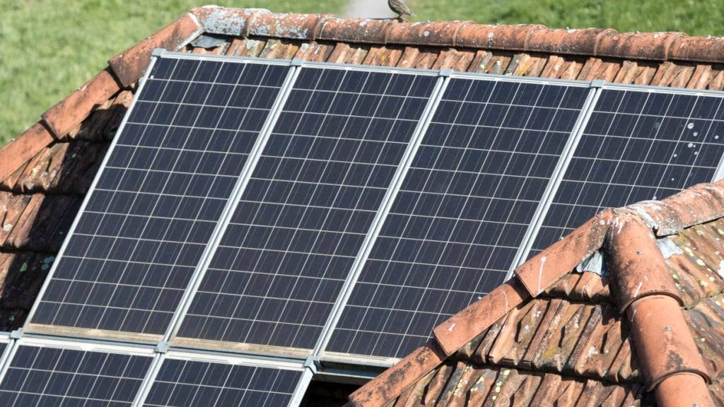 Solaranlagen produzieren im Sommer zur Mittagszeit besonders viel Strom. (Archivaufnahme)