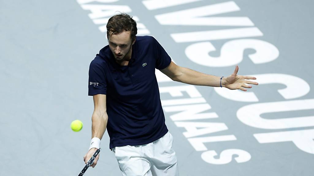 Daniil Medwedew führte die Russen zum dritten Gewinn des Davis Cup.