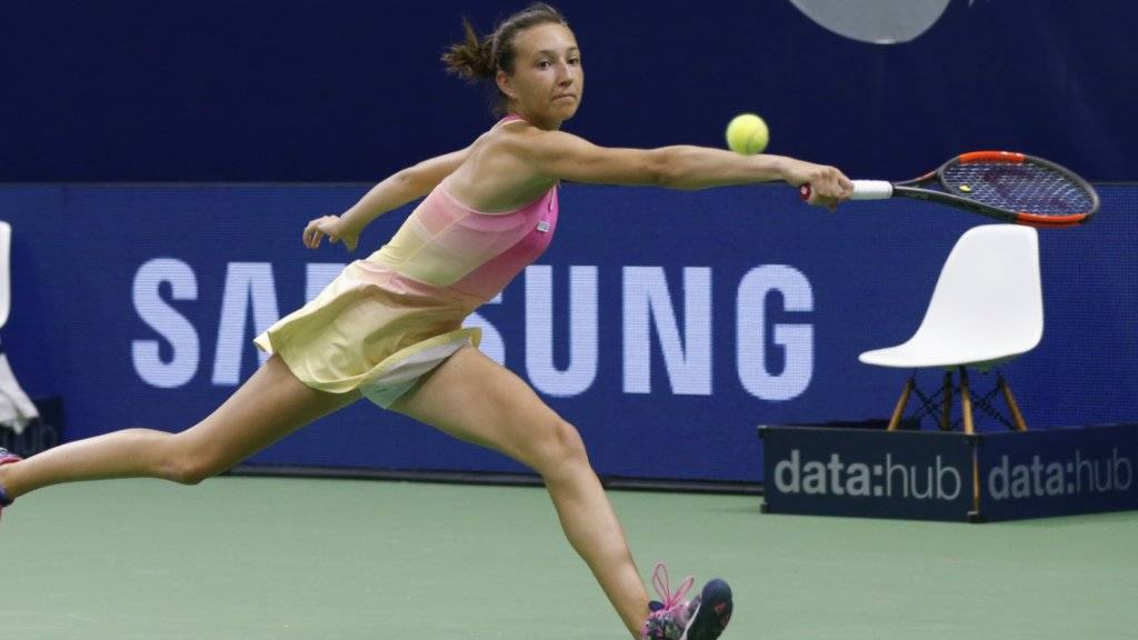Steht im Wimbledon-Halbfinal der Juniorinnen: die Schaffhauserin Leonie Küng. (Archivbild)