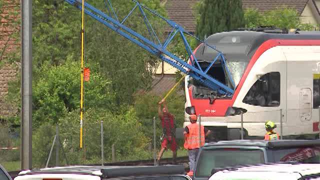 Strafbefehl nach dem Zugunglück in Schinznach-Bad