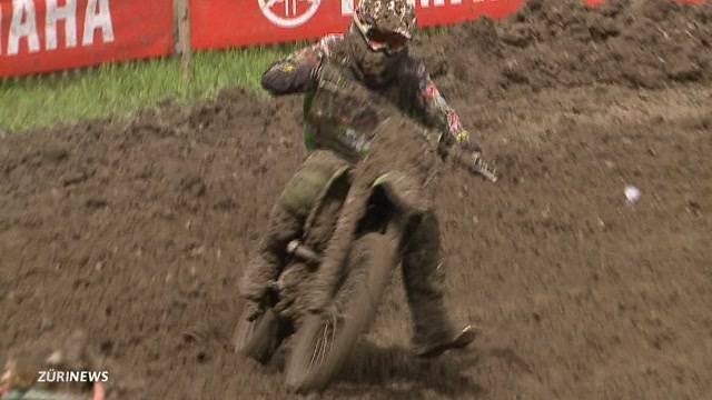 Matschiges Motocross