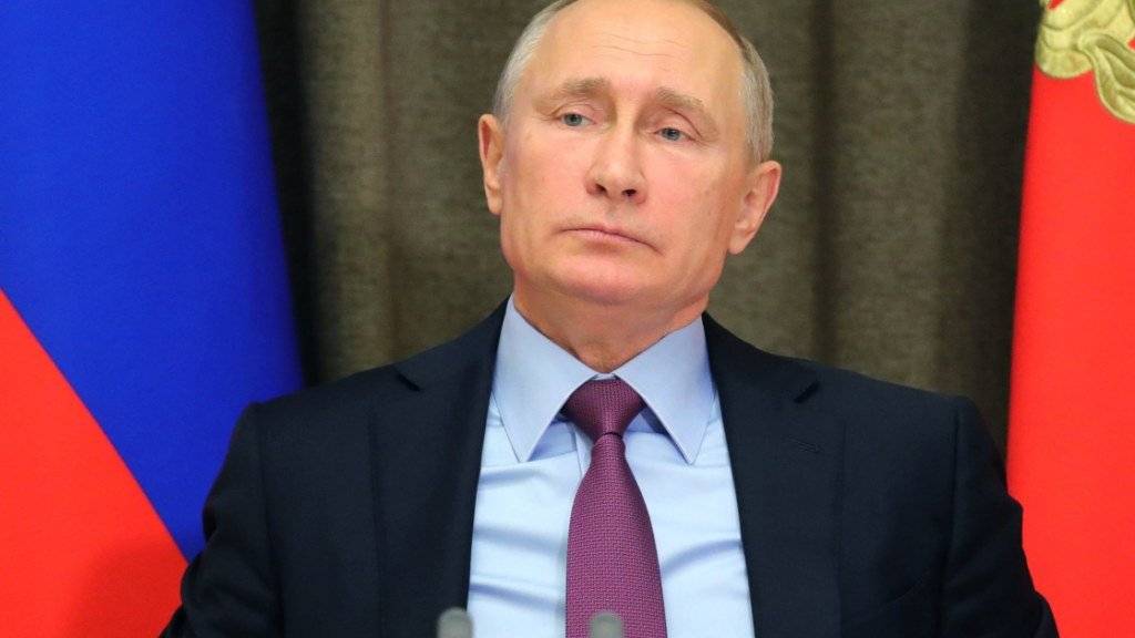 Er sieht eine Lösung im Syrien-Konflikt, fordert dafür aber Zugeständnisse der syrischen Regierung: Russlands Präsident Putin.