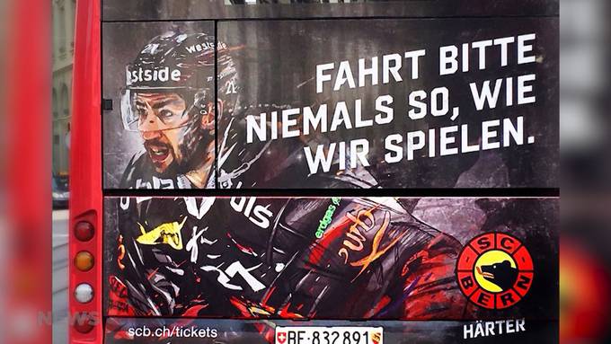 SCB-Werbung: Peinliche Panne oder Galgenhumor?