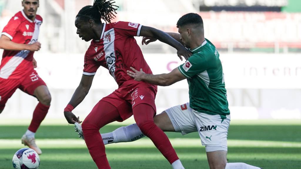 Winsley Boteli ist für Jozo Stanic und die St. Galler schwer zu bändigen