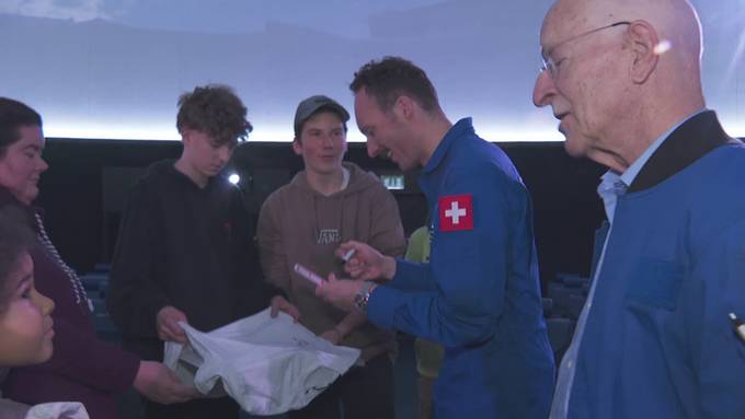 Astronautentreffen im Verkehrshaus