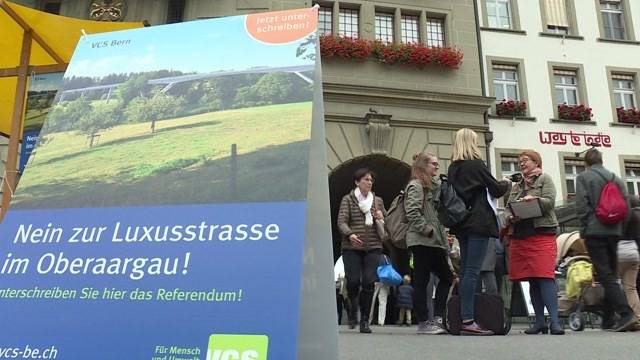 Referendum gegen Umfahrung Oberaargau