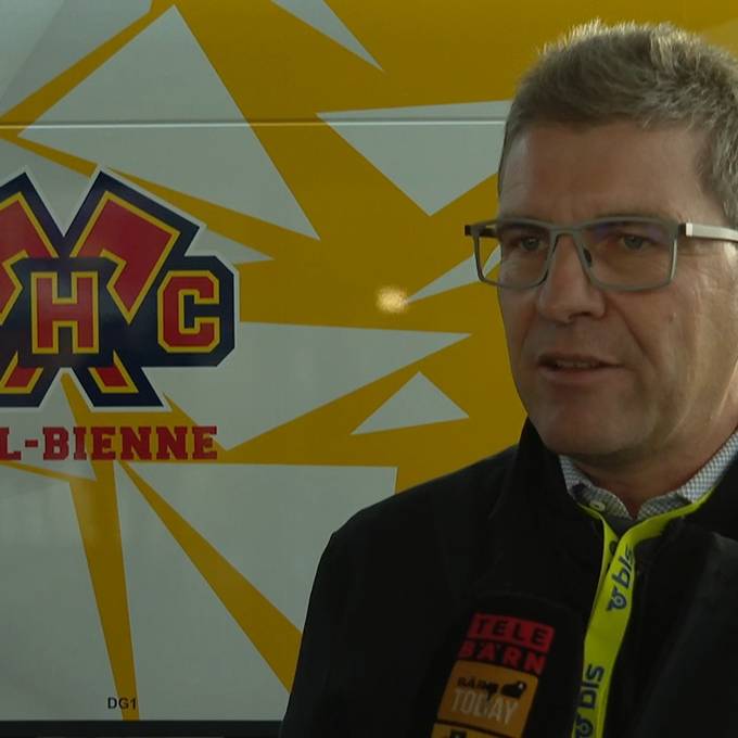 Erich Fehr freuts: Der neue BLS-Hockeyzug wurde eingeweiht 