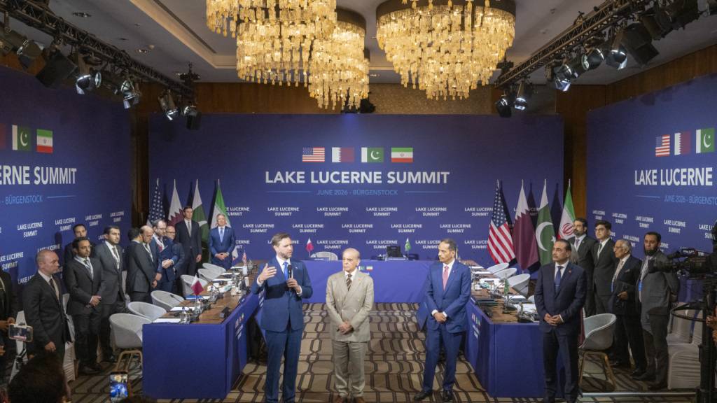 Schweiz begrüsst «konstruktive Fortschritte» auf dem Bürgenstock