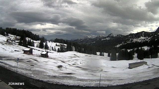 Föhn zerstört Ski-Saisonstart