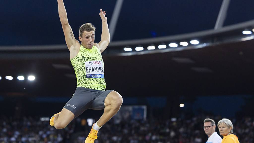 Simon Ehammer peilt im Letzigrund ein Flug über 8 m an