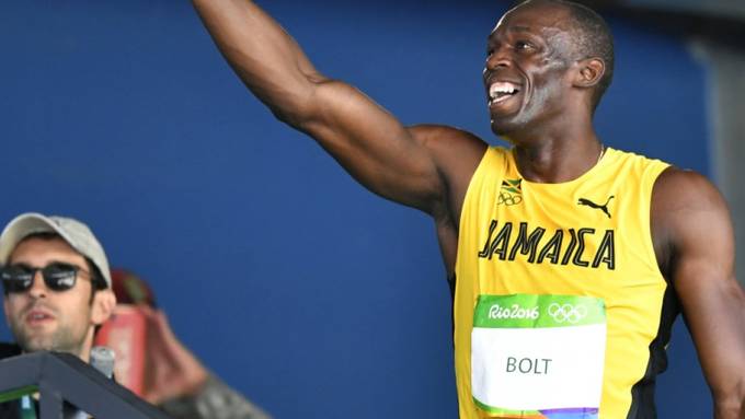 Usain Bolt schafft Triple über 100 m