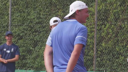 «Dominic ist mein Vorbild»: Kinder trainieren mit Schweizer Tennis-Profi