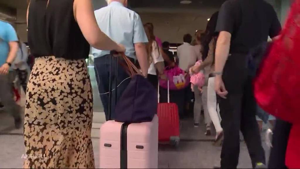 Flughafen Zürich im Stress 