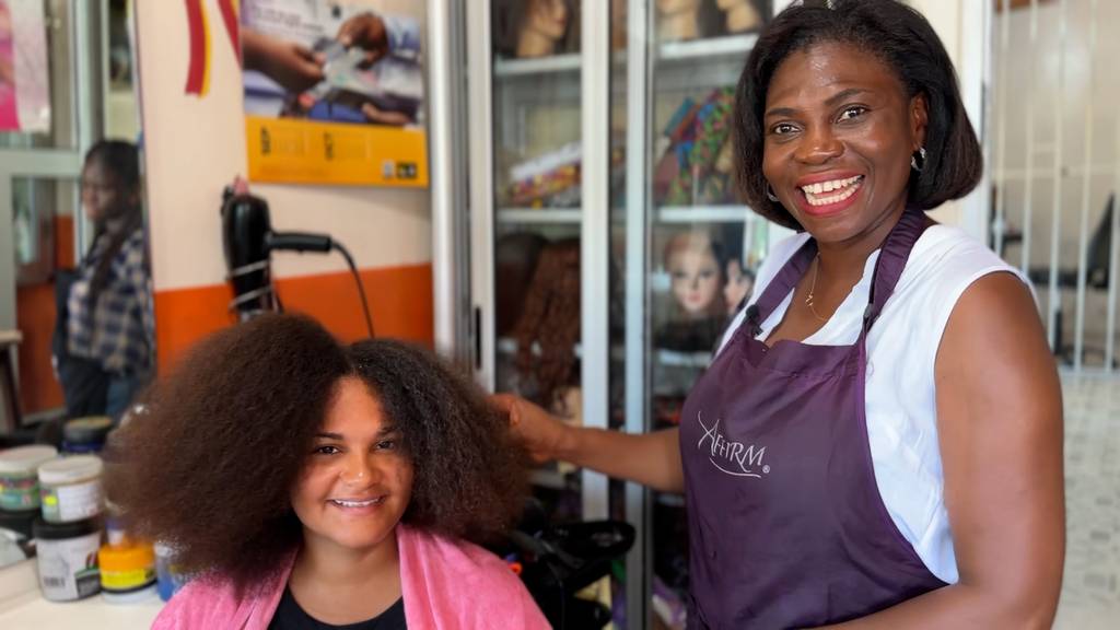 Vom Oberalppass-Beizli zum Coiffeur-Salon in Ghana