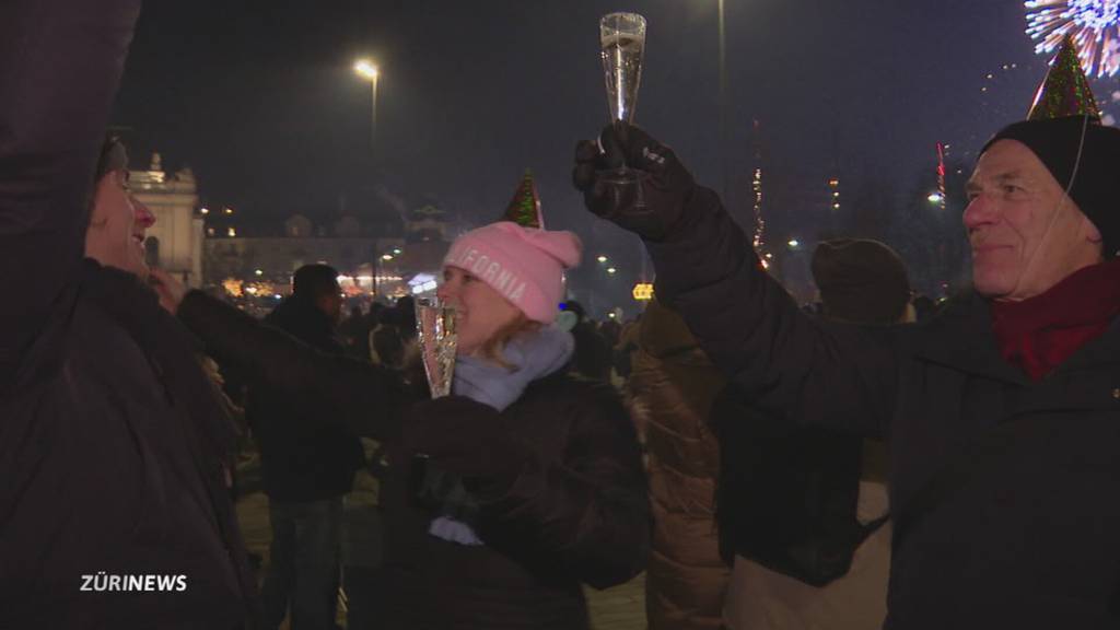 Silvester 2026: So feierten die Zürcherinnen und Zürcher
