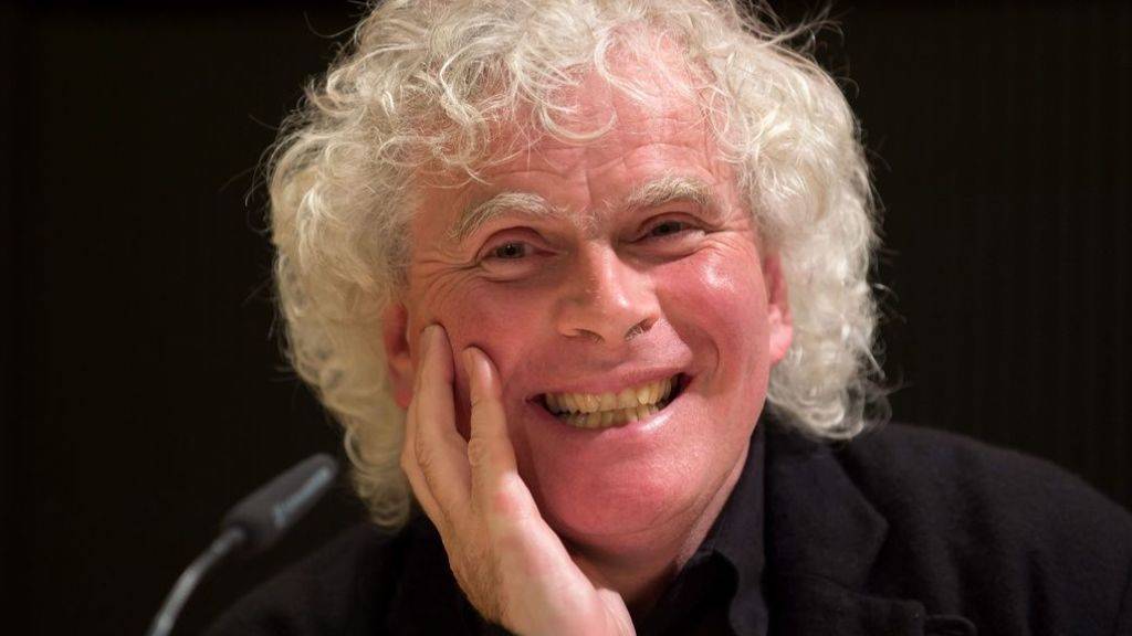 Laut dem Stardirigenten Sir Simon Rattle verwandelt der Brexit Grossbritannien in ein «Kulturgefängnis». (Archiv)