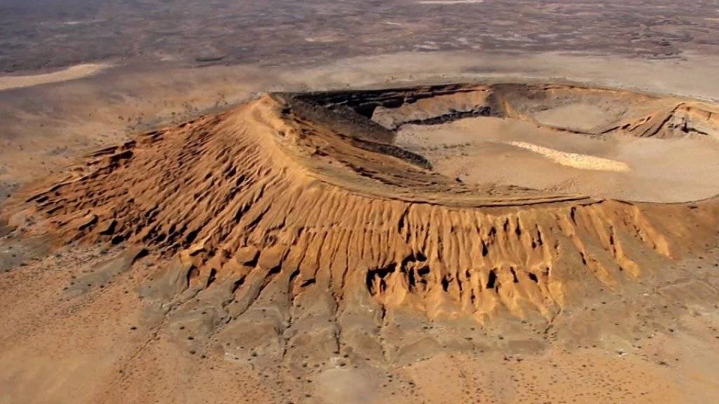 Hier könnten künftig Astronauten für einen Mars-Einsatz üben: Das Naturschutzgebiet El Pinacate in der Sonora-Wüste in Mexiko. (Archiv)