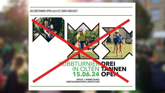 Wegen Auflagen der Stadt: Nationales Kubb-Turnier in Olten abgesagt