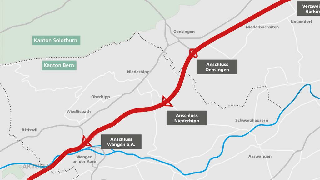 Tunnel auf dem Teilstück Härkingen Luterbach ist zu teuer