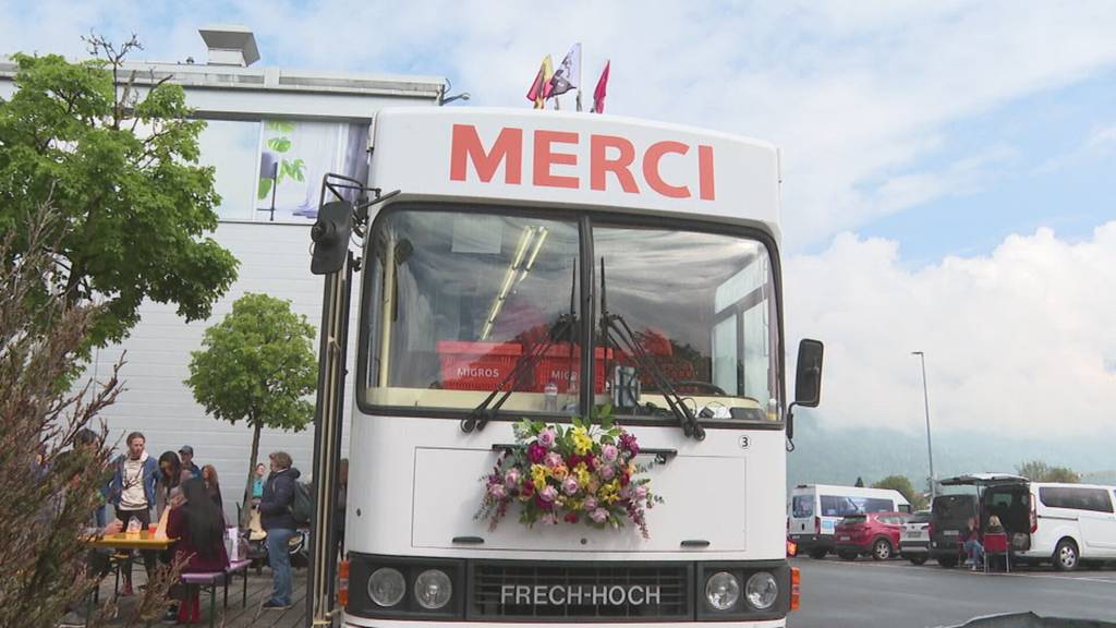 Merci-Bus der Migros in Wilderswil