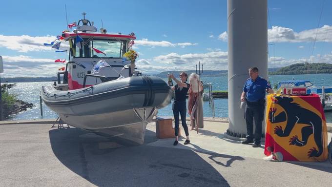 Neues Polizeiboot auf dem Bielersee