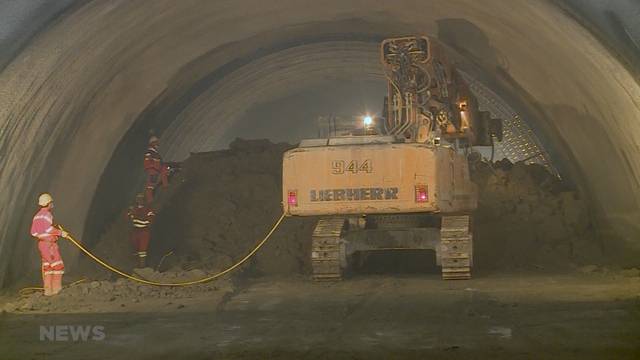 Eröffnung des Rosshäuserntunnel