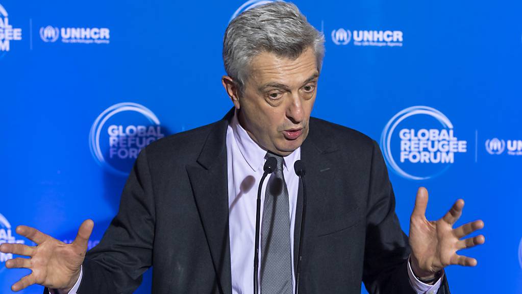 Filippo Grandi, Uno-Hochkommissar für Flüchtlinge, zog am Schluss des Genfer Flüchtlingsforums eine zufriedenstellende Bilanz.