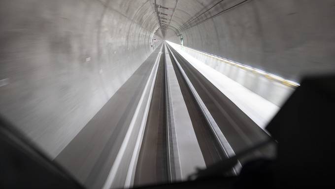 Der Ceneri-Tunnel wird im September eröffnet