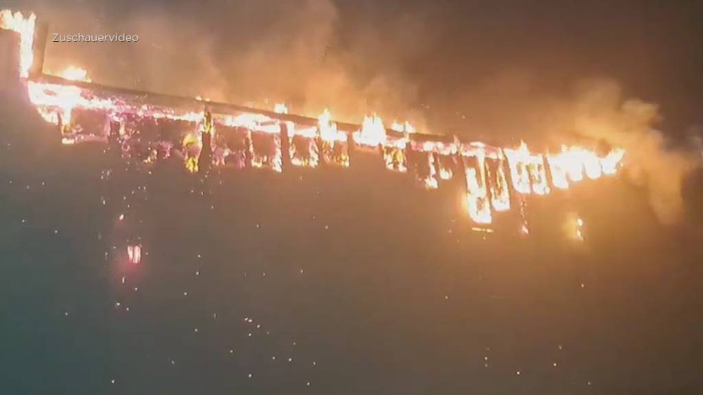 Coop-Filiale in Wiedlisbach durch Brand zerstört