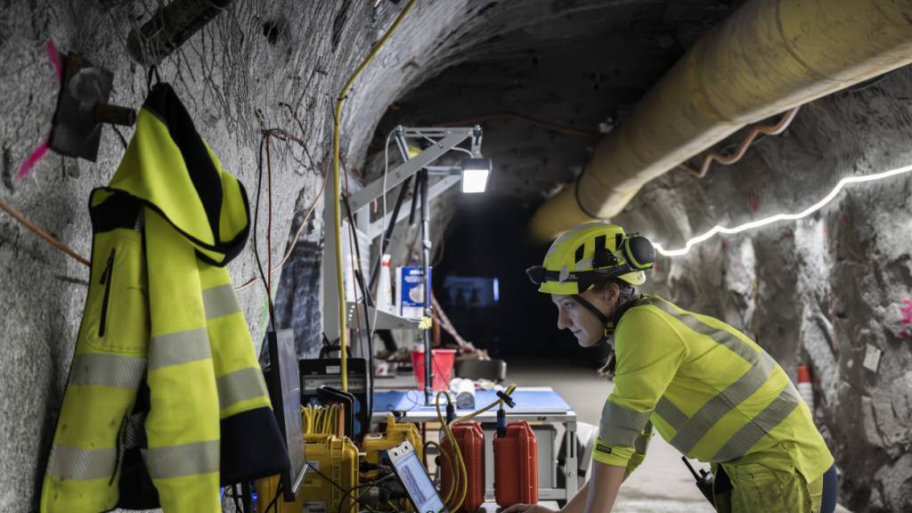 Im Bedrettolab, einem Forschungslabor der ETH Zürich im ehemaligen Bedretto-Baustollen des Furkatunnels, wurde für das Experiment ein 120 Meter langer neuer Seitentunnel gebaut. (Archivbild)