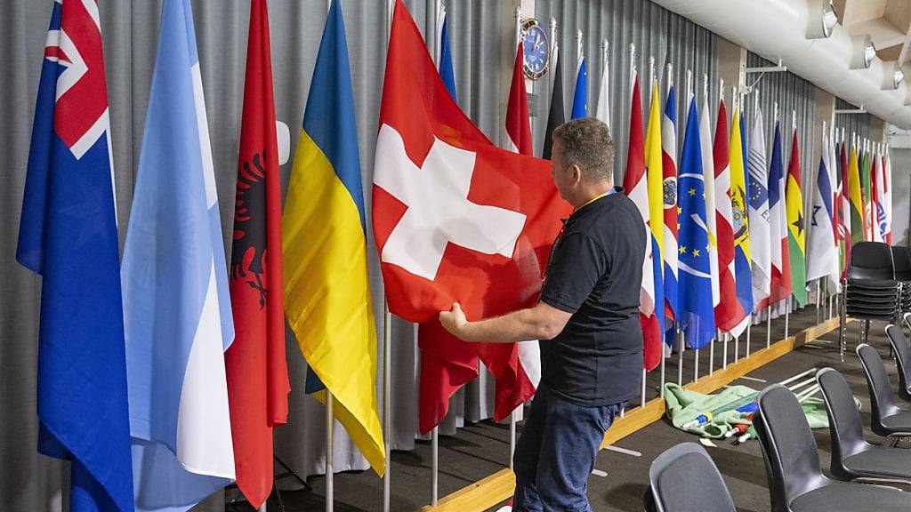 Delegationen aus 92 Ländern nehmen am Wochenende an der Ukraine-Friedenskonferenz auf dem Bürgenstock NW teil - darunter 57 auf der Ebene von Staats- und Regierungschefs.