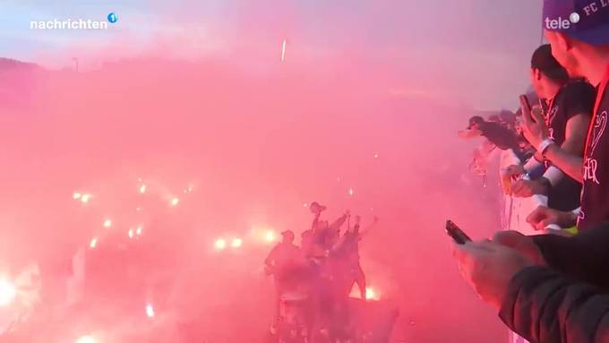 Anzeigen gegen FCL und Unbekannt nach Cupfeier