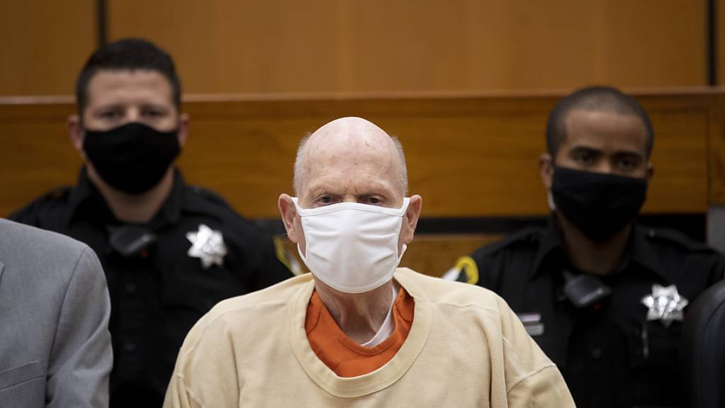 Joseph James DeAngelo, der «Golden State Killer», muss für den Rest seines Lebens ins Gefängnis. Foto: Santiago Mejia/Pool San Francisco Chronicle/AP/dpa