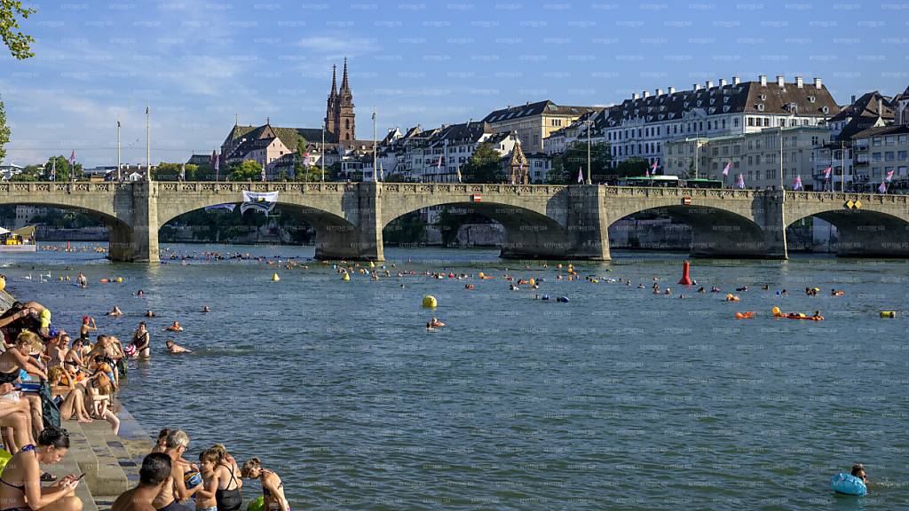 Bis 35,4 Grad: Basel erlebte am Samstag den bisher heissesten Tag des Jahres. (Archivbild)