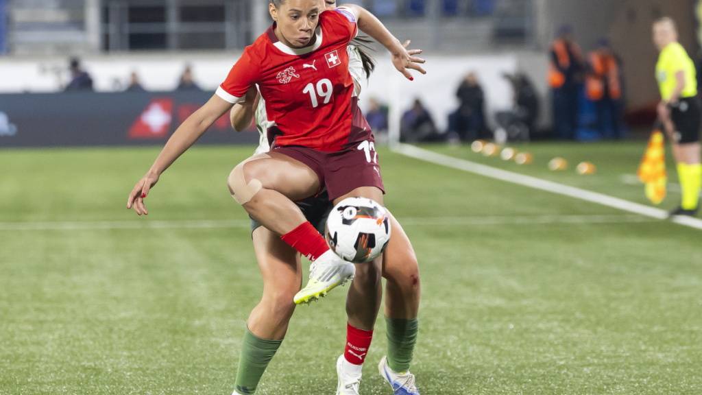 Iman Beney schoss für die Schweiz das frühe 1:0 in Malta