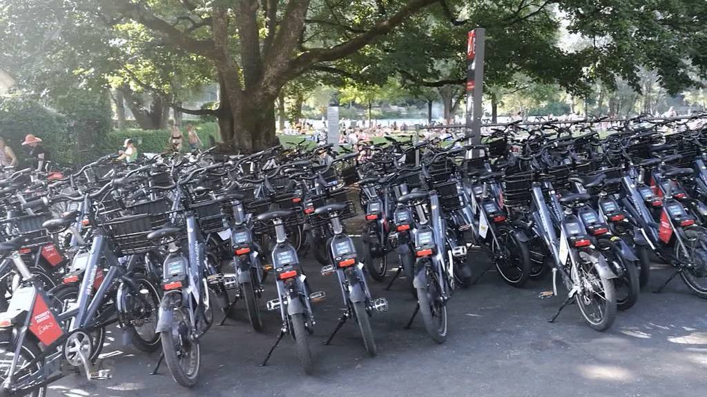 Aareschwimmer sorgen für PubliBike-Chaos 