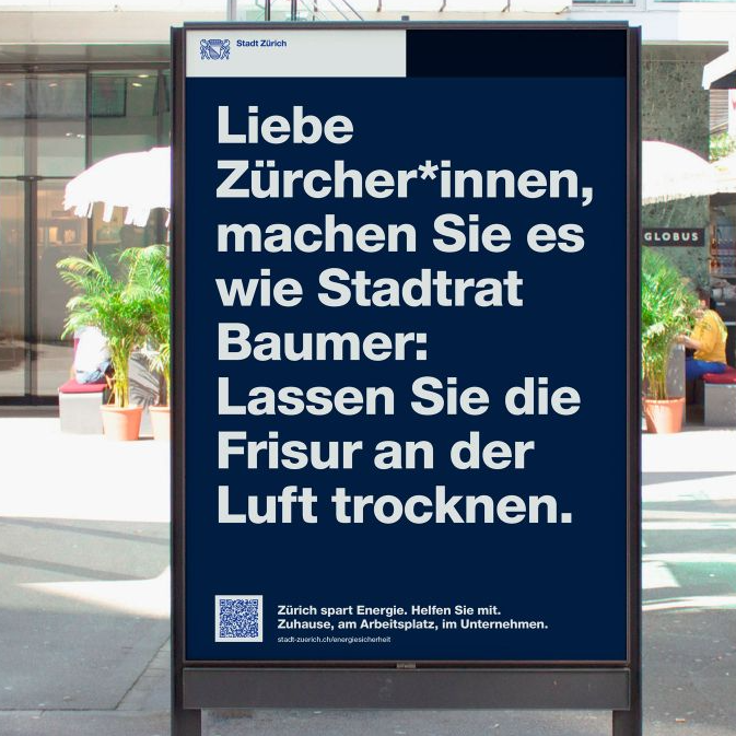So witzig ist Zürichs neue Stromspar-Kampagne