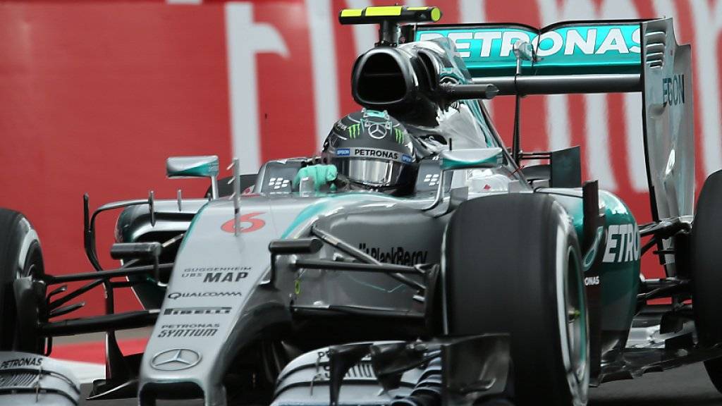 Nico Rosberg eroberte in Mexiko-City die Pole-Position