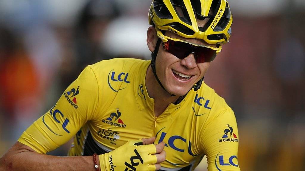 Tour-de-France-Sieger Chris Froome startet bei der 71. Austragung der Vuelta