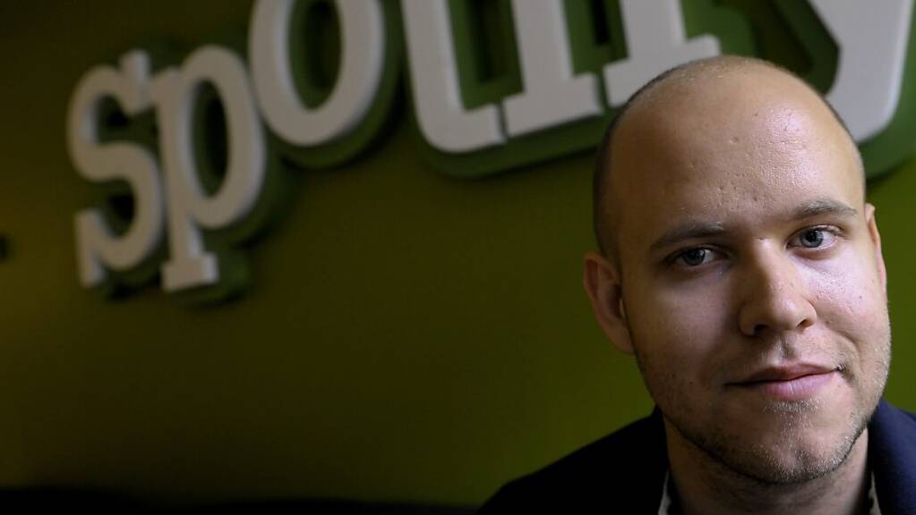Spotify-Gründer und CEO Daniel Ek in Stockholm. Der Streamingdienst hat sein Büro in Russland geschlossen.