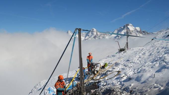 Permafrost in der Schweiz erwärmt sich