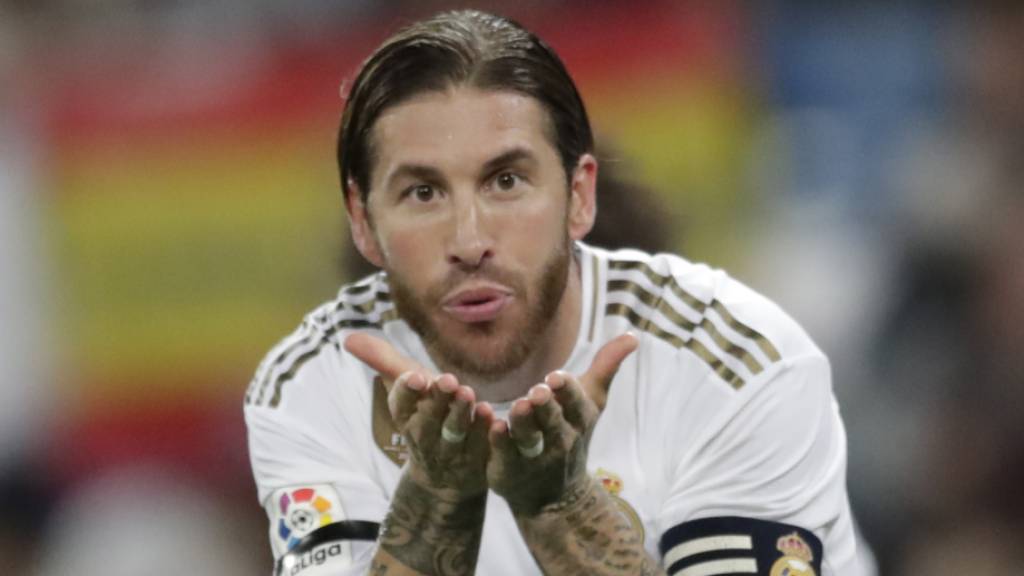 Einen letzten Kuss vom Captain: Sergio Ramos verabschiedet sich von Real Madrid
